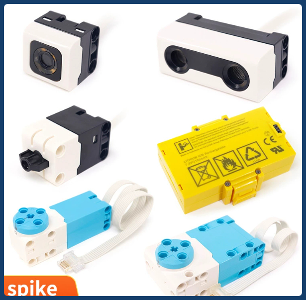 Power Tools Lego - 教育用STEM玩具用サーボモーターセンサー付きスパイク互換ブロック 45602 45605 45606