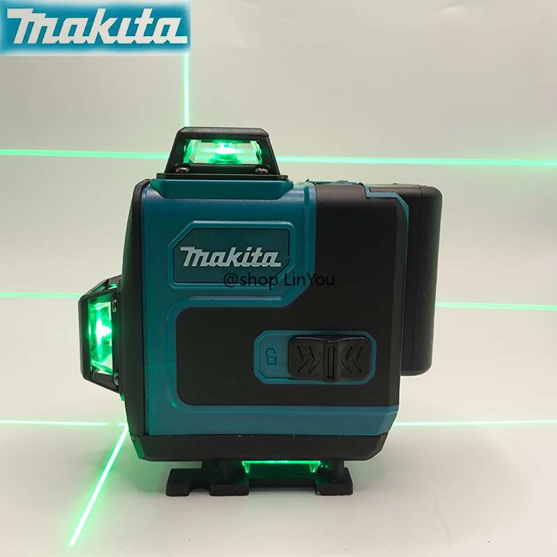 Power Tools That Are Green - マキタ 3D-4D 16ライン高精度360 ° 水平垂直緑色レーザー水平壁掛け式携帯電動工具