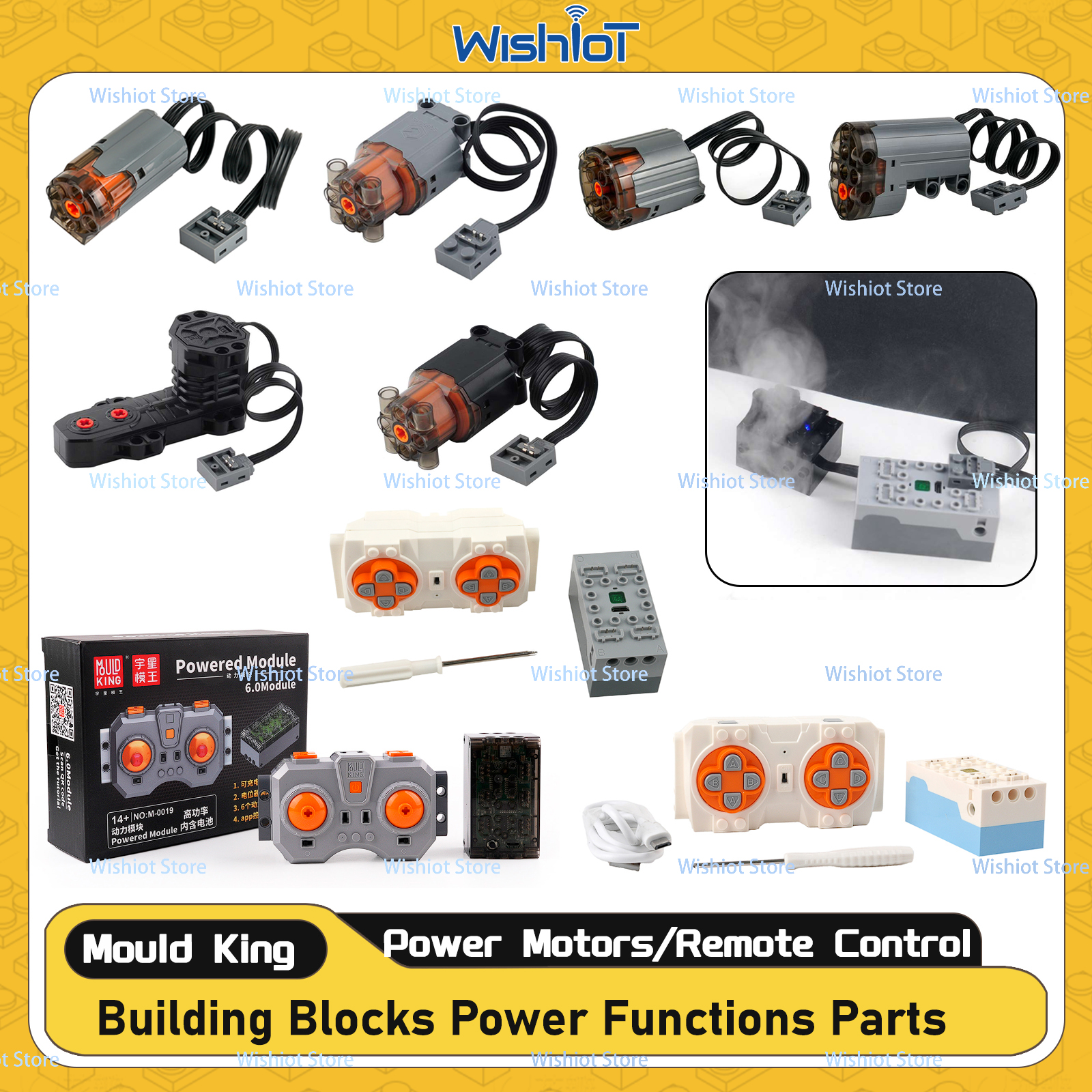 Power Tools Lego - モールドキング MOC パワーファンクションテクニカルパーツ M L XL