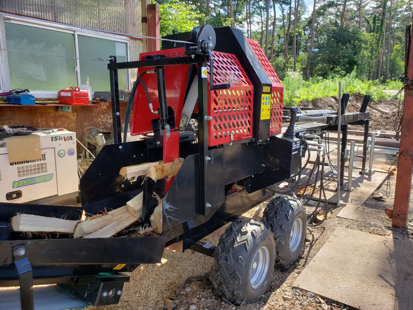 Power Tools Store - YG高性能新型薪割り機 - 産業現場向け強化型パワーログスプリッター