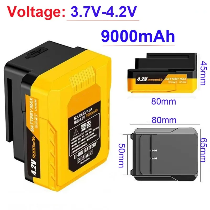 Power Tools That Are Green - 実容量 9000mAh 充電式レーザーレベルバッテリー 8/12/16 ラインレベリングツール Ing