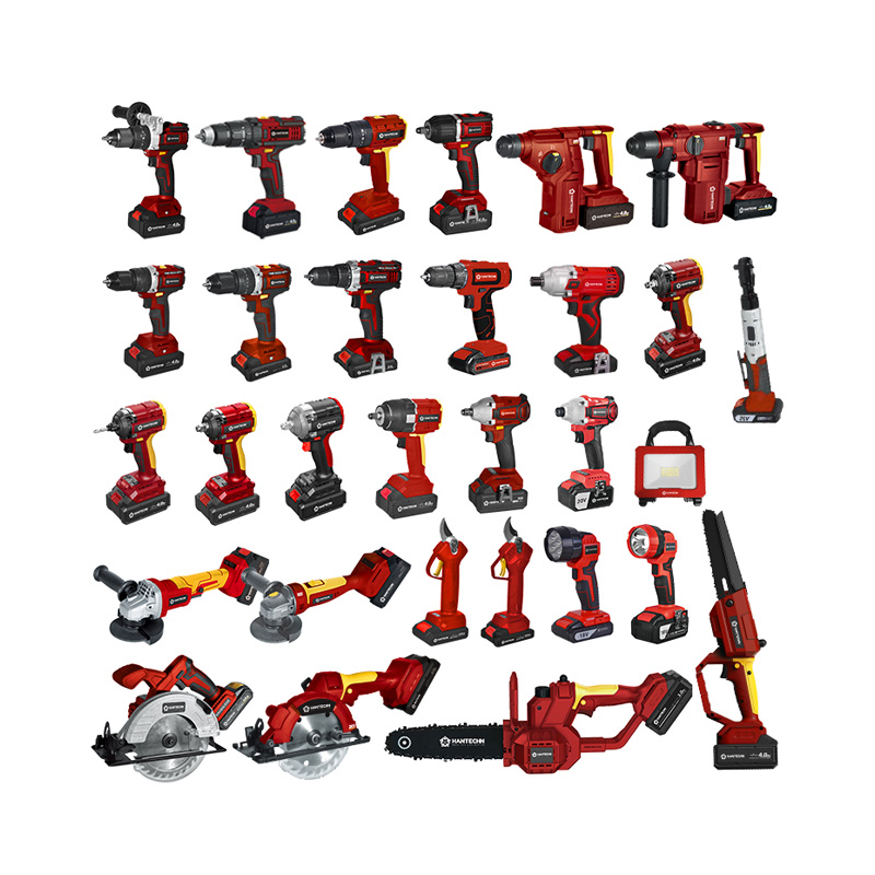 リチウムイオンコンボキットコードレス電動工具セット ハレミエ - Power Tools Combo Kits のレビューと価格