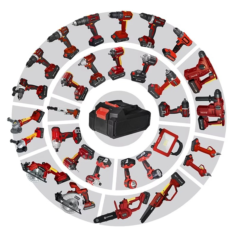 リチウムイオンコンボキットコードレス電動工具セット ハレミエ - Power Tools Combo Kits のレビューと価格