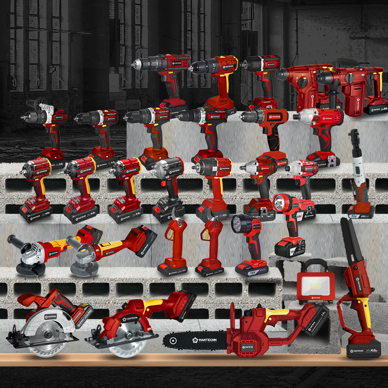 リチウムイオンコンボキットコードレス電動工具セット ハレミエ - Power Tools Combo Kits のレビューと価格