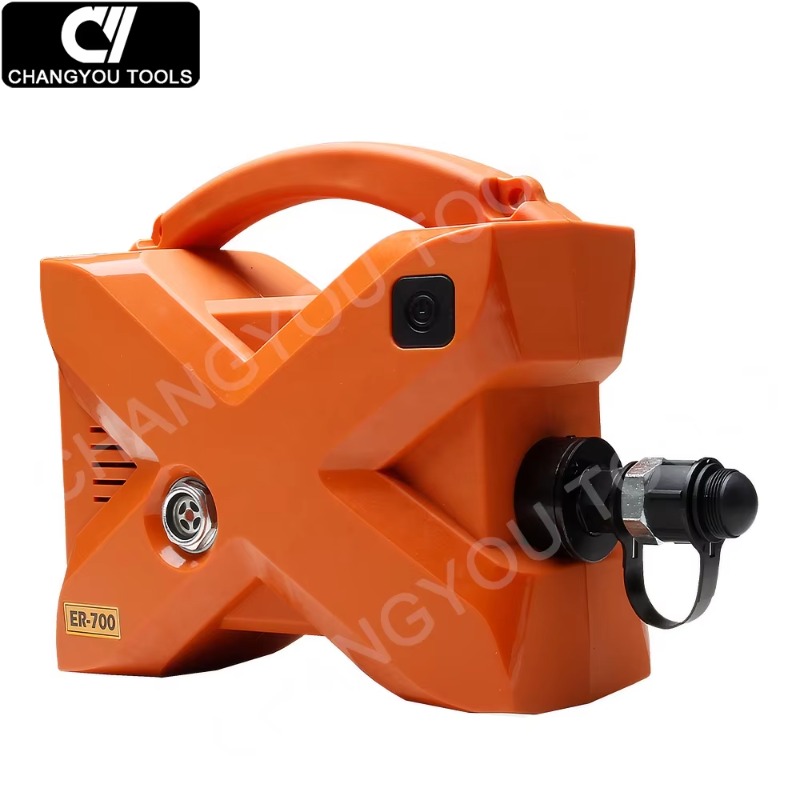 ER-700 ポータブル単動油圧ポンプ DC 220Vバッテ - Power Tools Hydraulic のレビューと価格