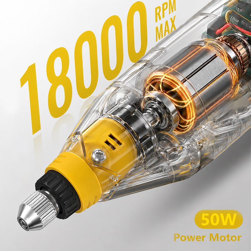 HIPPCRON 18000RPM ミニコードレスロータリー - Impact Driver Cordless のレビューと価格