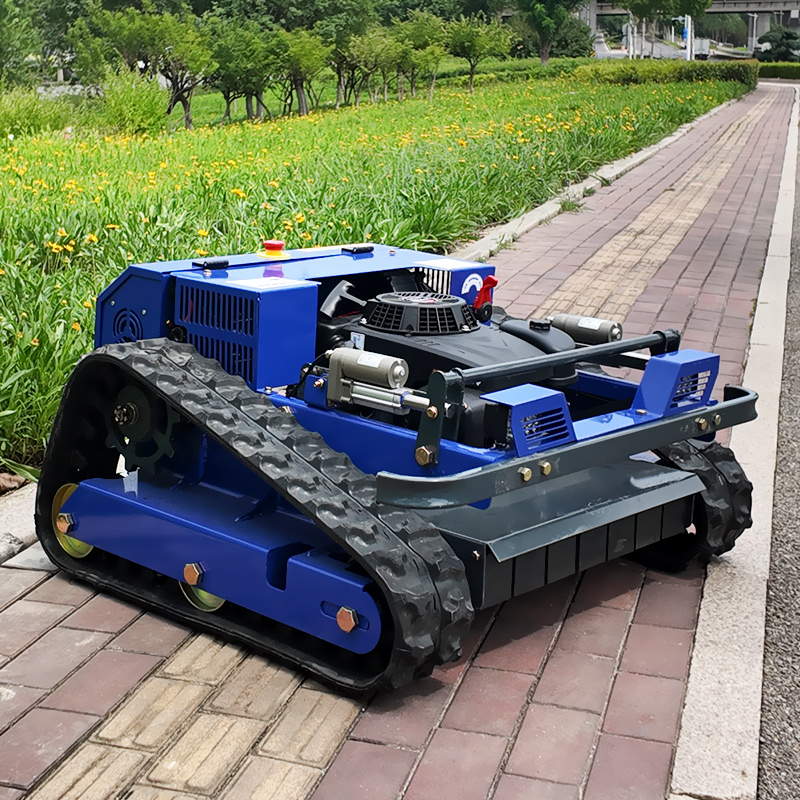 カスタマイズされた高出力リモコン芝刈り機クローラーカッター、 - Power Tools That Are Green のレビューと価格
