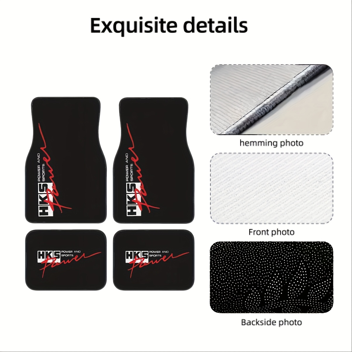 4枚セット - HKS POWER AND SPORTSロゴ - Power Tools Logo のレビューと価格