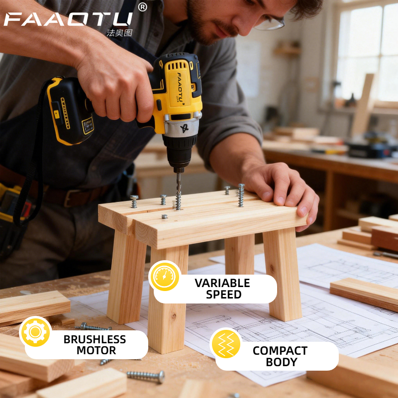 FAAOTU 887 ブラシレスインパクトドライバー、DW  - Impact Driver Cordless のレビューと価格