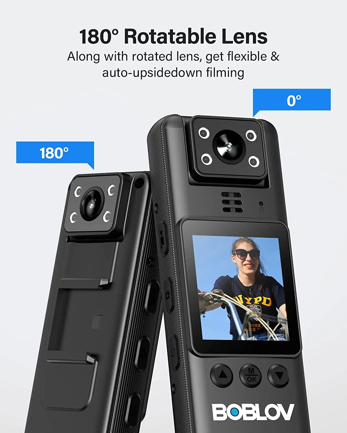 BOBLOV-A23赤外線暗視ミニカメラ、1080p、回転レ - Power Tools Video のレビューと価格