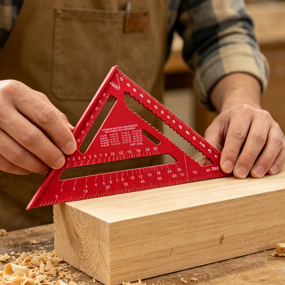 アルミ合金スピードスクエア高精度メートル三角定規木工角度測定 - Power Tools Aldi のレビューと価格