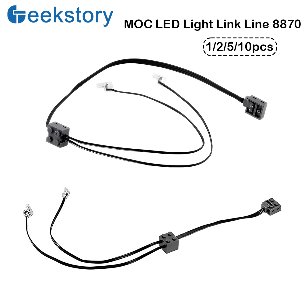 1/2/5/10 個電源機能部品 LED ライトリンクライン - Power Tools Lego のレビューと価格