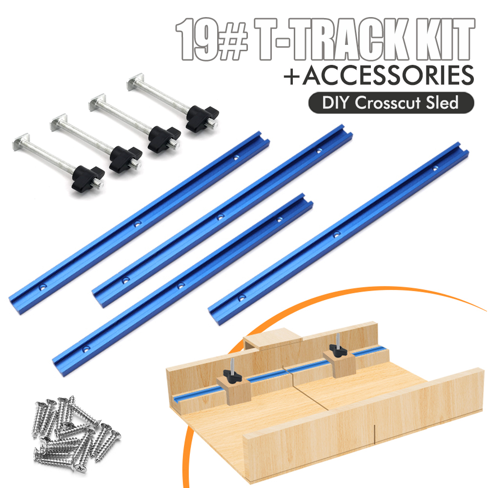 木工19 #   Tトラックキットとアクセサリー アルミ製T - Power Tools Aldi のレビューと価格