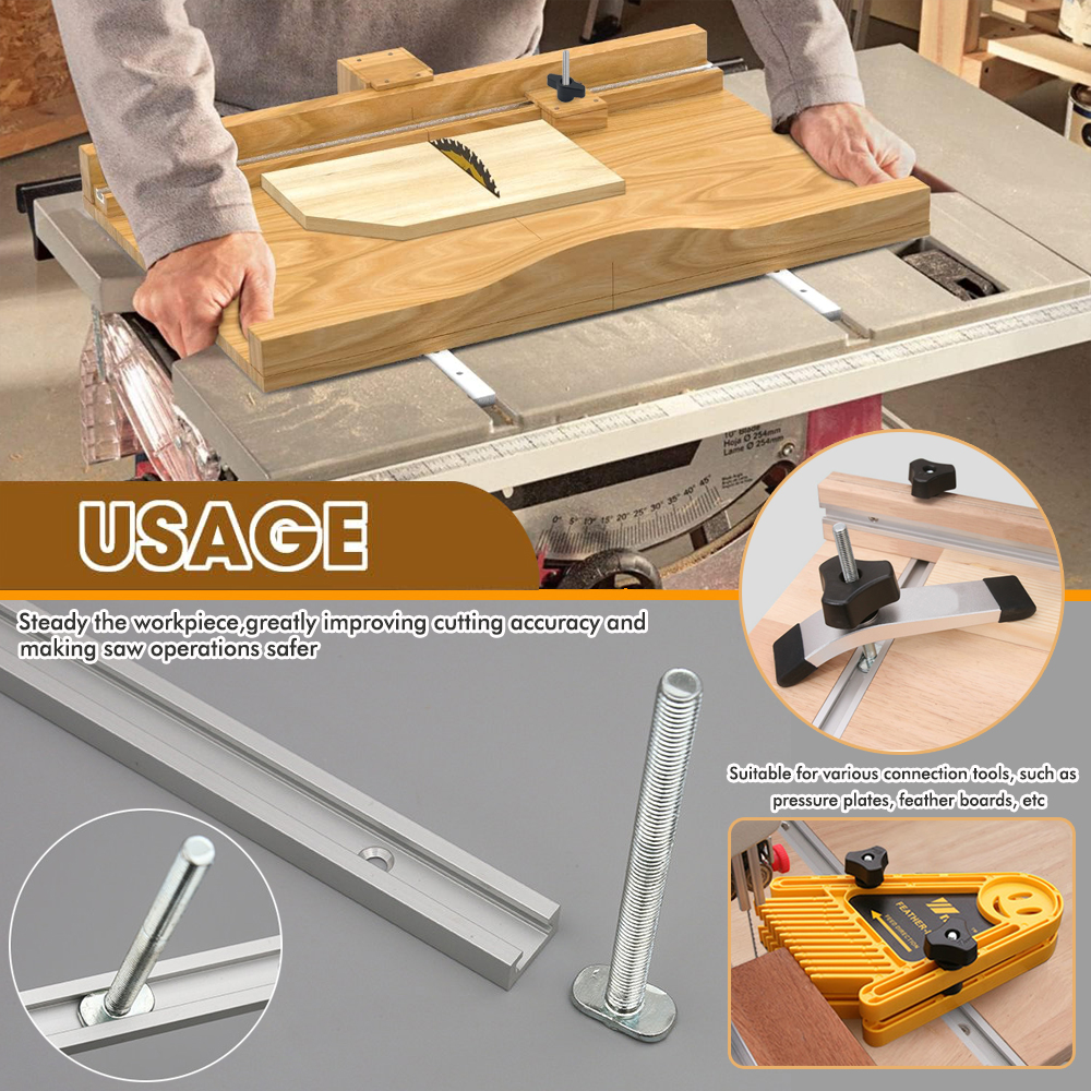 木工19 #   Tトラックキットとアクセサリー アルミ製T - Power Tools Aldi のレビューと価格