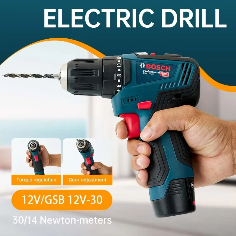ボッシュ GSB 12V-30 プロフェッショナル電動ドリル - Impact Driver Cordless のレビューと価格