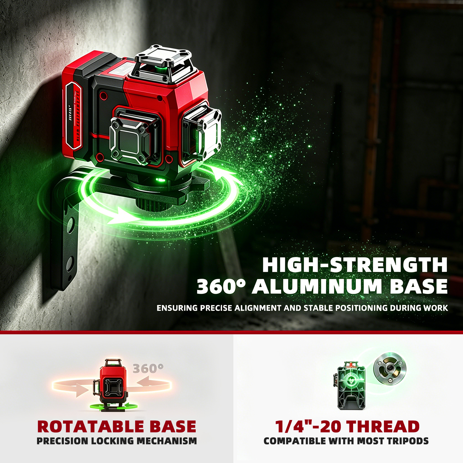 YEVOLT 16ライン 4D グリーン オートセルフレベリ - Power Tools That Are Green のレビューと価格
