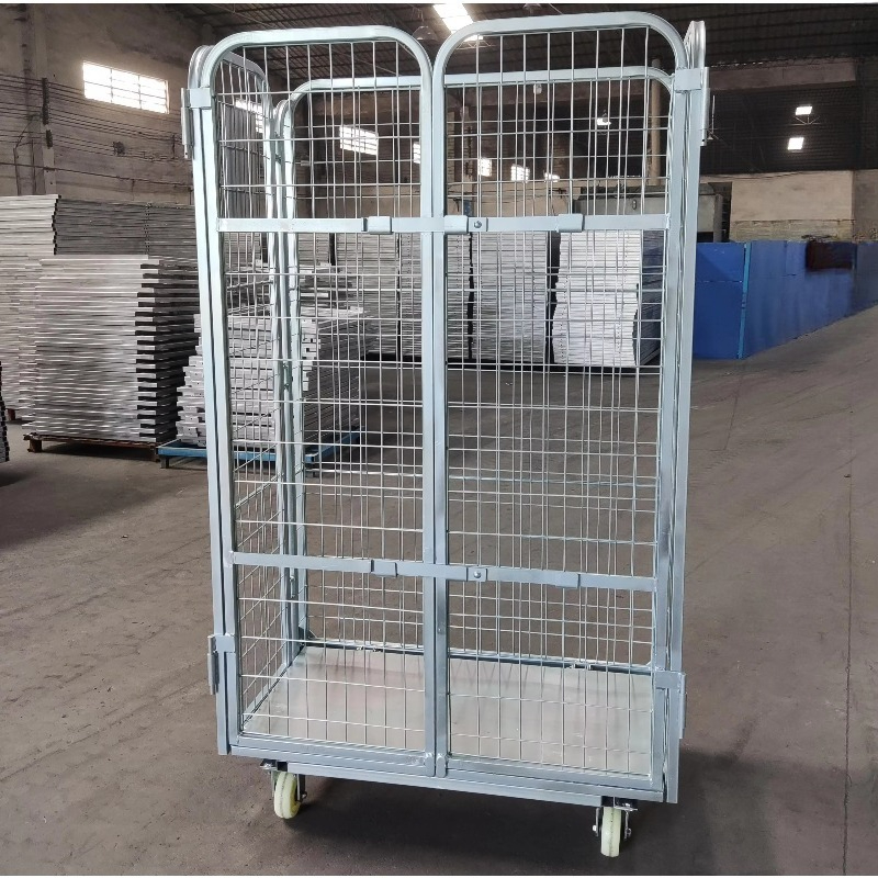 頑丈で耐久性のあるコンテナ用ホイール付きケージトロリー、物流 - Power Tools Logistics のレビューと価格
