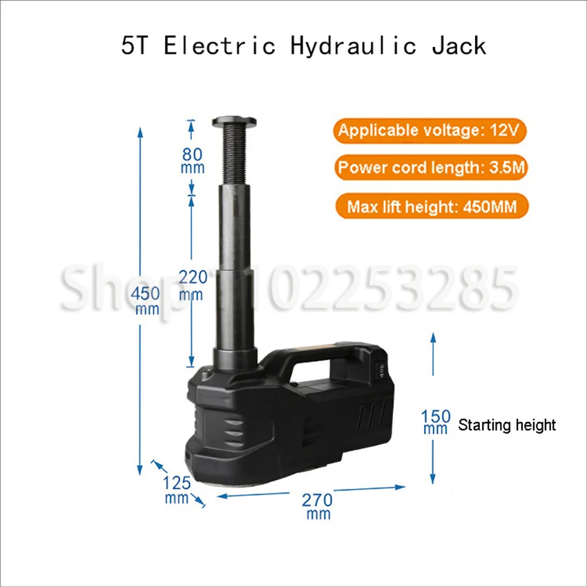 定格電力150W、最大電流13Aの電動油圧式リフティングツー - Power Tools Hydraulic のレビューと価格