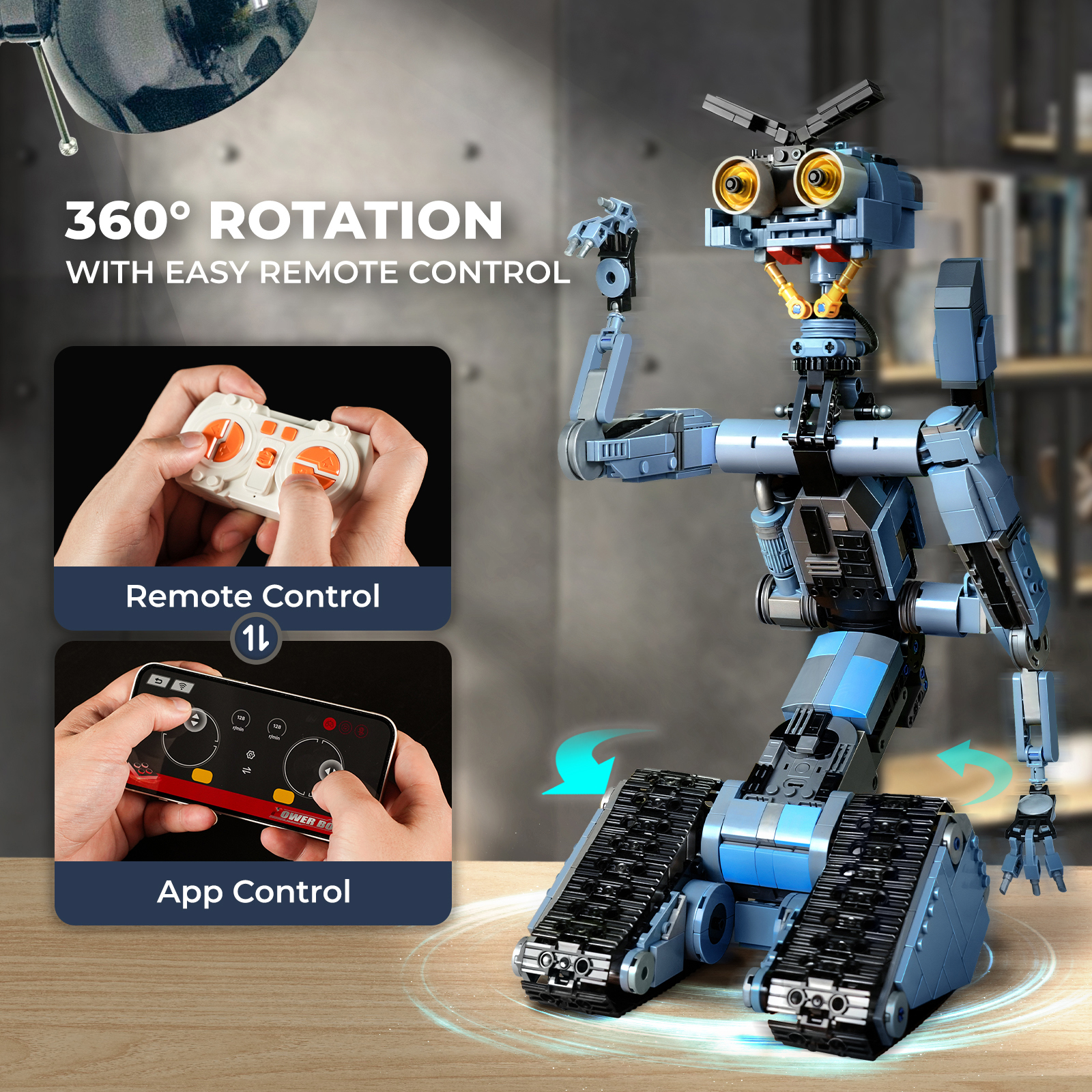 MOC 2026 新型メカ ジョニー5 ロボット 組み立てブ - Power Tools Lego のレビューと価格