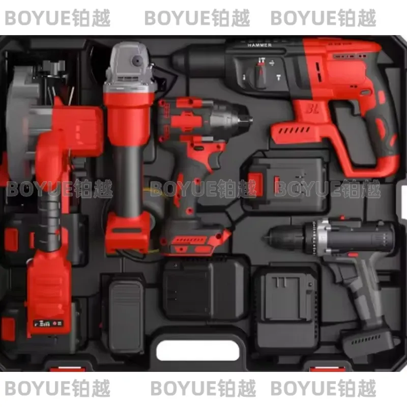 21Vコードレスブラシレス電動工具キット、リチウム電池付きユ - Power Tools Combo Kits のレビューと価格