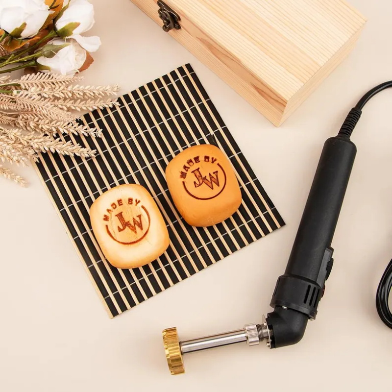 カスタムココナッツスタンプ、ブランドアイロンスタンプ、DIY - Power Tools Logo のレビューと価格