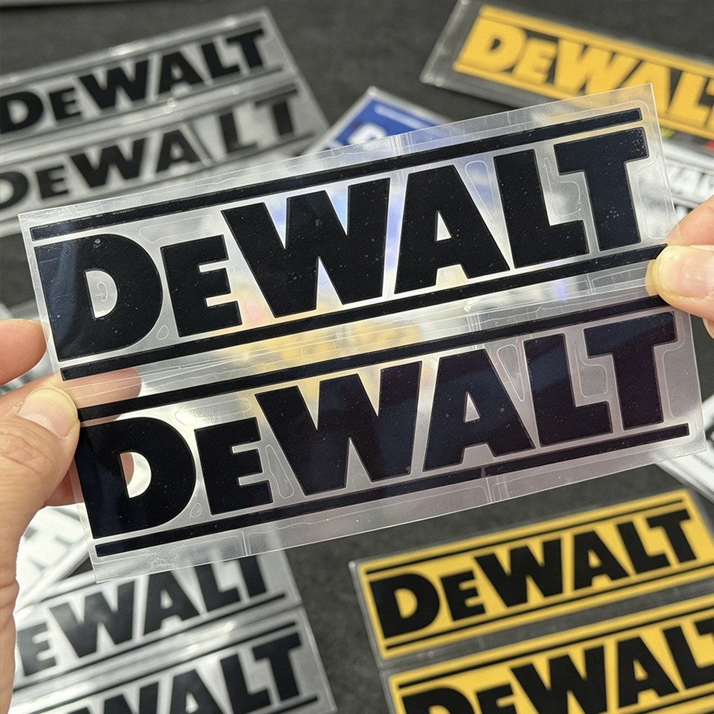 反射性 DEWALT ロゴステッカー防水ビニールデカール車ト - Power Tools Logo のレビューと価格