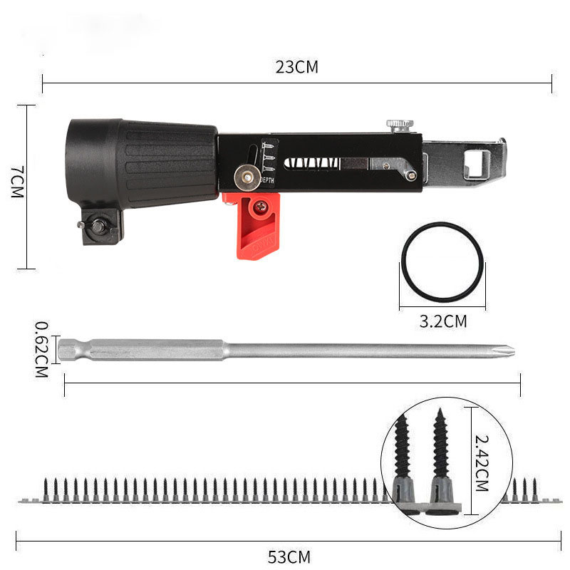 ネイル木工ツール新しい電気乾式壁ネジガンコードレス電動ドリル - Power Tools Manufacturers のレビューと価格