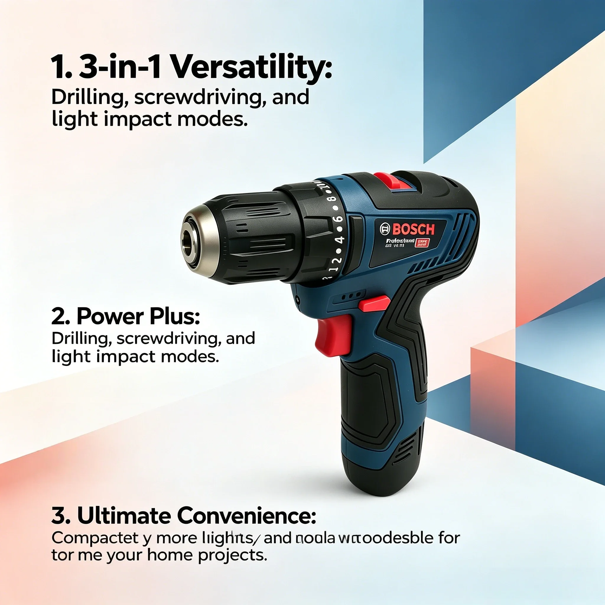 ボッシュ GSB 12V-30 プロフェッショナル電動ドリル - Impact Driver Cordless のレビューと価格