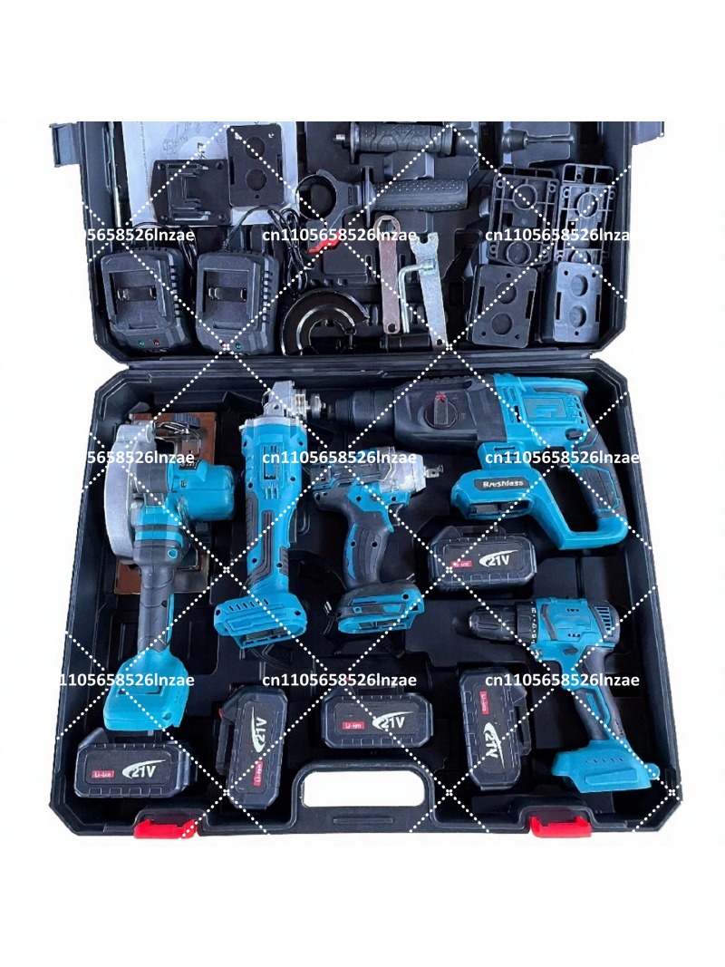 コードレス電動工具キット（バッテリー、ハンマインパクトドリル - Power Tools Combo Kits のレビューと価格