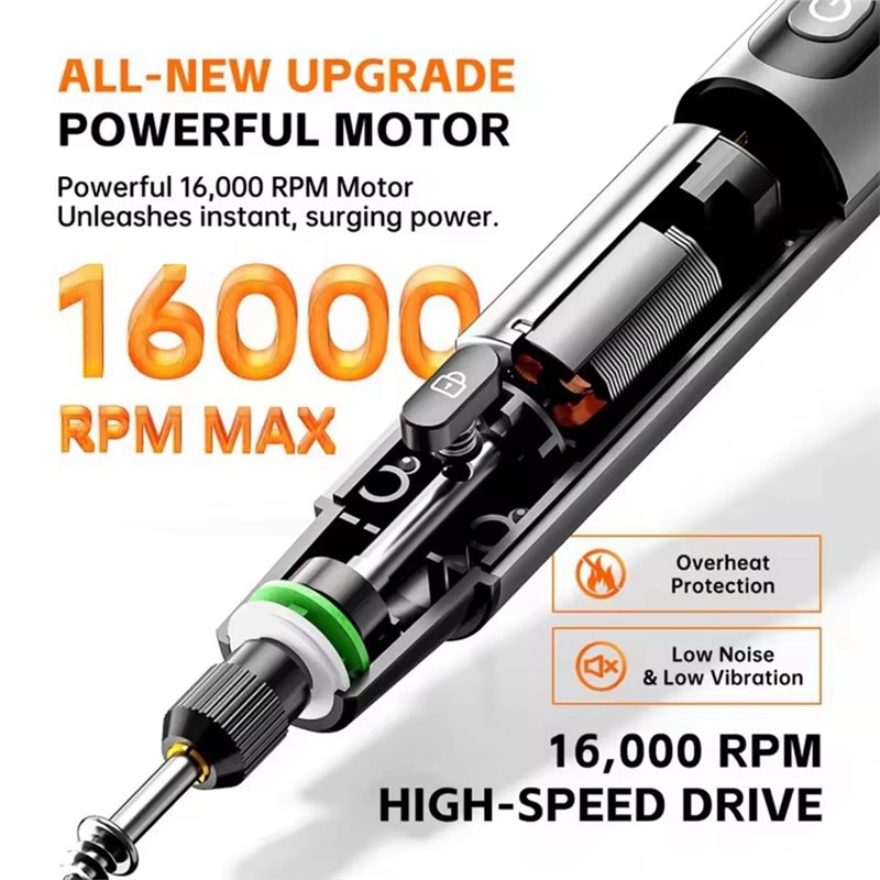 FYBL-ワイヤレス電動ミニグラインダー 3.7V 1000 - Impact Driver Cordless のレビューと価格