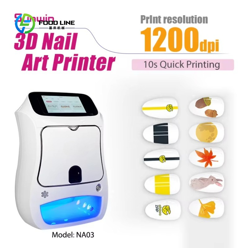 カスタマイズ可能な新型AI 3Dネイルアートプリンター、自動 - Power Tools Logo のレビューと価格