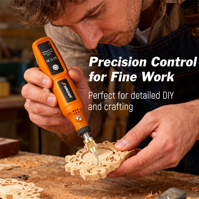 DIY ミニロータリーツール USB 彫刻ツール ドレメルツ - Power Tools Logo のレビューと価格