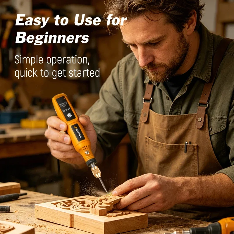 DIY ミニロータリーツール USB 彫刻ツール ドレメルツ - Power Tools Logo のレビューと価格