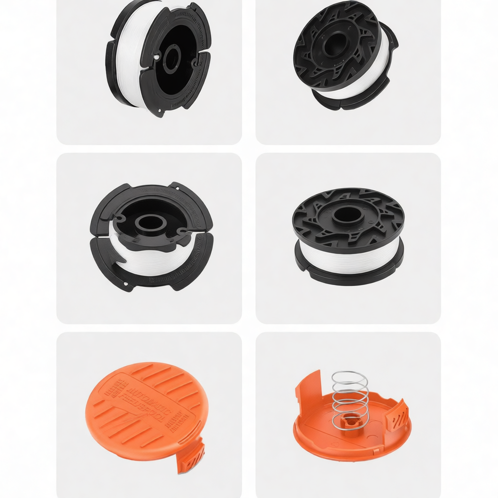 トリマーヘッドスプールキャップカバー ブラックデッカー RC - Power Tools Store のレビューと価格