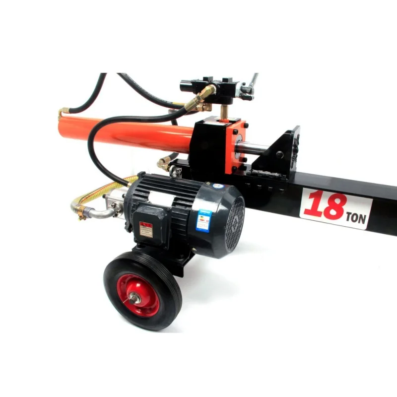 木材分割機用エンジン、薪割り機、18トン高出力電動油圧式木材 - Power Tools Hydraulic のレビューと価格