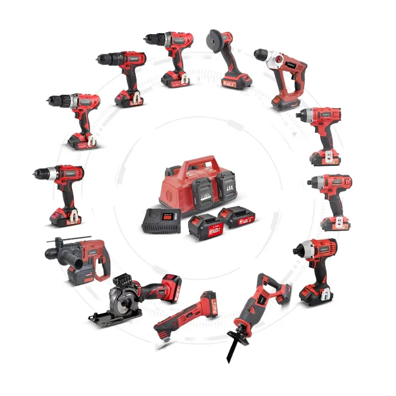 VCANTIGER コードレス 20V リチウム電池式電動工 - Power Tools Combo Kits のレビューと価格