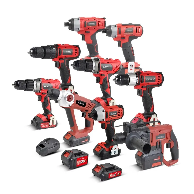 VCANTIGER コードレス 20V リチウム電池式電動工 - Power Tools Combo Kits のレビューと価格