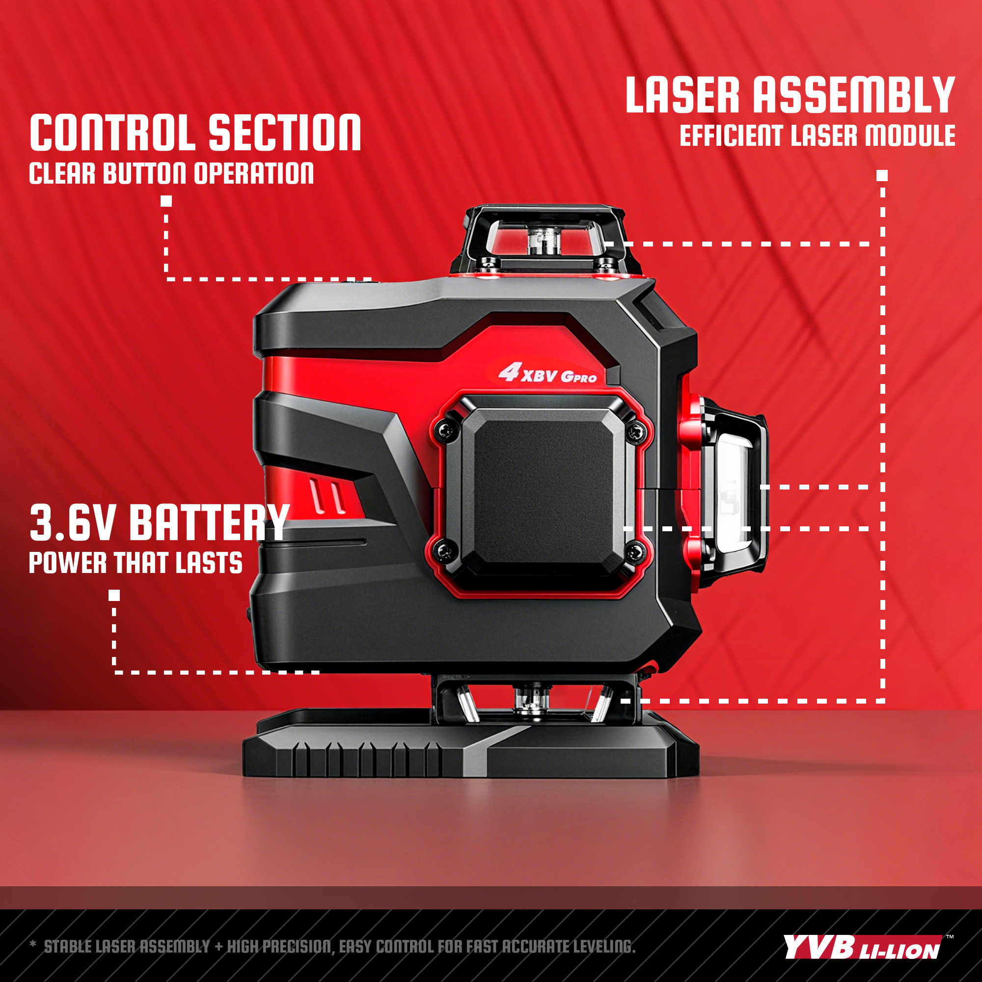 16 ライングリーンビームレーザーレベルセルフレベリングスラ - Power Tools That Are Green のレビューと価格