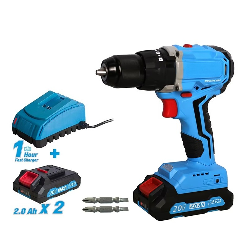 20Vコードレスブラシレスドリルパワーツールセット、リチウム - Power Tools Combo Kits のレビューと価格