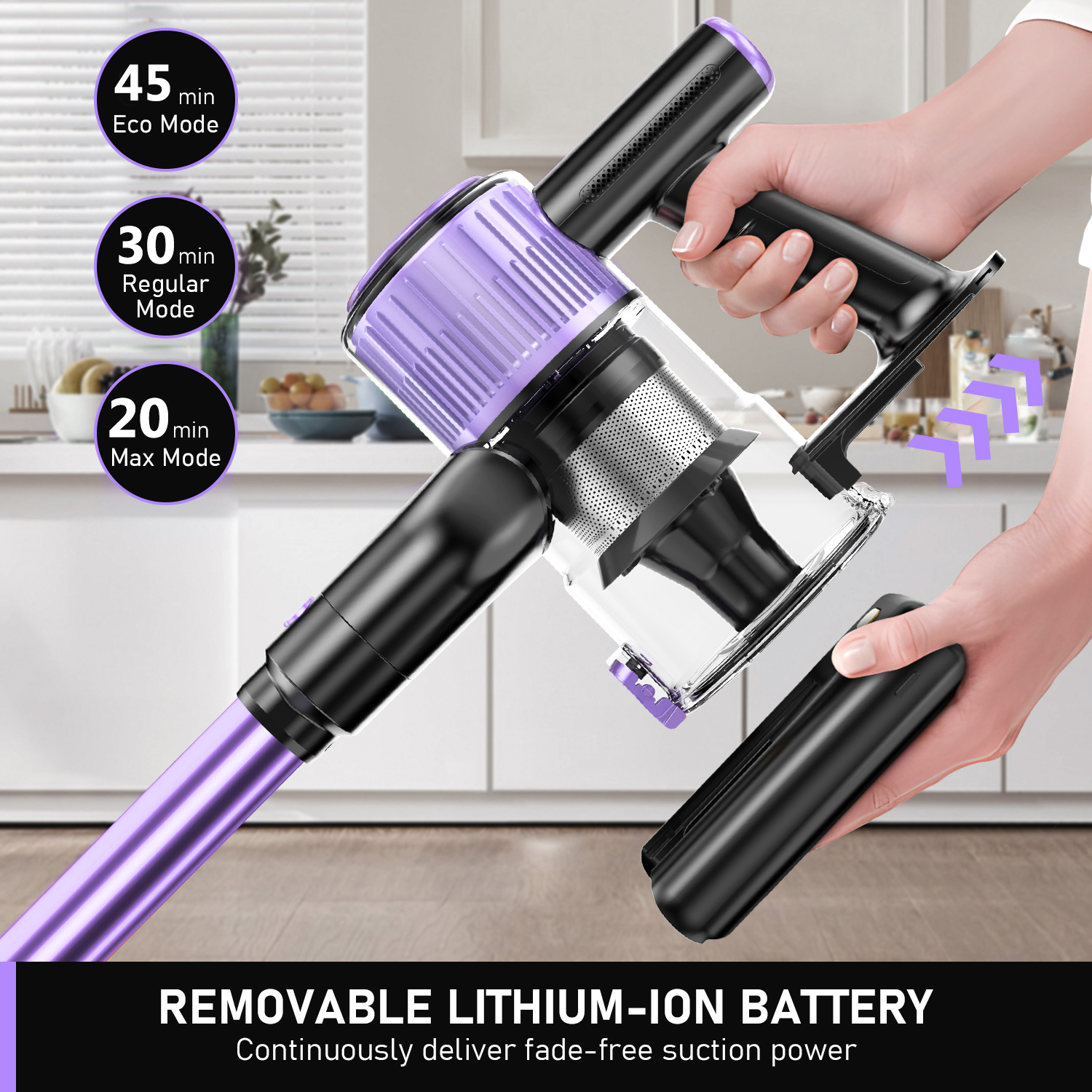 コードレス掃除機 55KPa 強力スティック型掃除機 500 - Power Tools That Are Green のレビューと価格