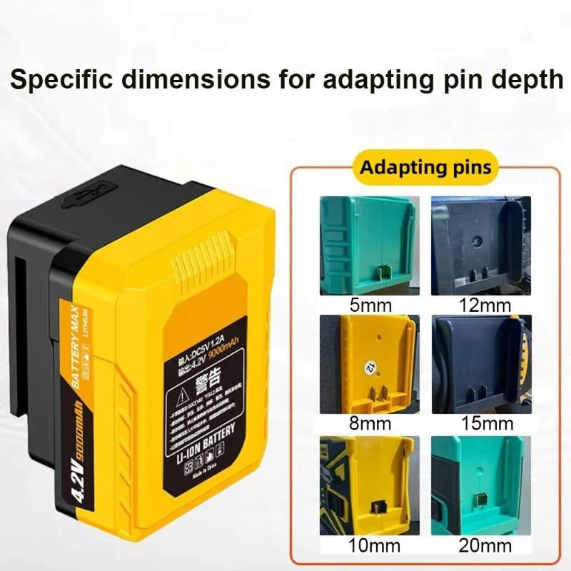 実容量 9000mAh 充電式レーザーレベルバッテリー 8/ - Power Tools That Are Green のレビューと価格